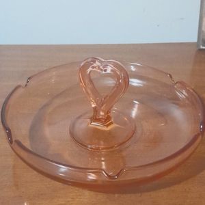 Light Pink Heart Ashtray